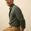 Load image into Gallery viewer, Coastline Knit Shirt - Forest Heather Twill