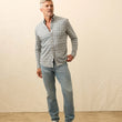 Load image into Gallery viewer, Coastline Knit Shirt - Autumn Storm Plaid