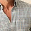 Load image into Gallery viewer, Coastline Knit Shirt - Autumn Storm Plaid
