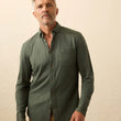 Load image into Gallery viewer, Coastline Knit Shirt - Forest Heather Twill