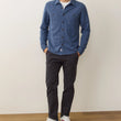 Load image into Gallery viewer, Pacifica Stretch Twill Shirt - Blue Railroad