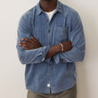 Load image into Gallery viewer, Lightweight Corduroy Shirt - Indigo