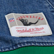 Load image into Gallery viewer, Eagles Denim Varsity Jacket