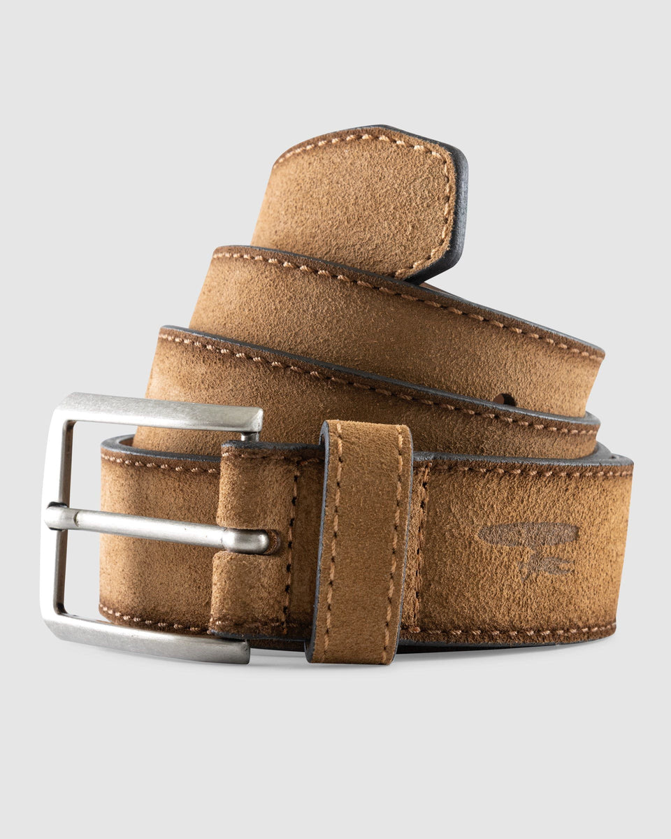 Vintage Suede Belt – Phineas Gage, West Chester