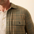 Load image into Gallery viewer, Legend Sweater Shirt - Woodland Olive Plaid