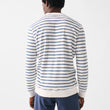 Load image into Gallery viewer, Cabana Towel Terry Crewneck - Breton White Stripe