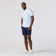 Load image into Gallery viewer, Versa Polo - White Multi Stripe