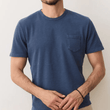 Load image into Gallery viewer, Vintage Heavy Slub Pocket Tee - Orion Blue