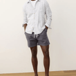 Load image into Gallery viewer, Stretch Selvage Shirt - Natural Stripe