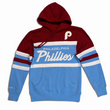 Load image into Gallery viewer, Phillies Head Coach Hoodie - Red/Light Blue