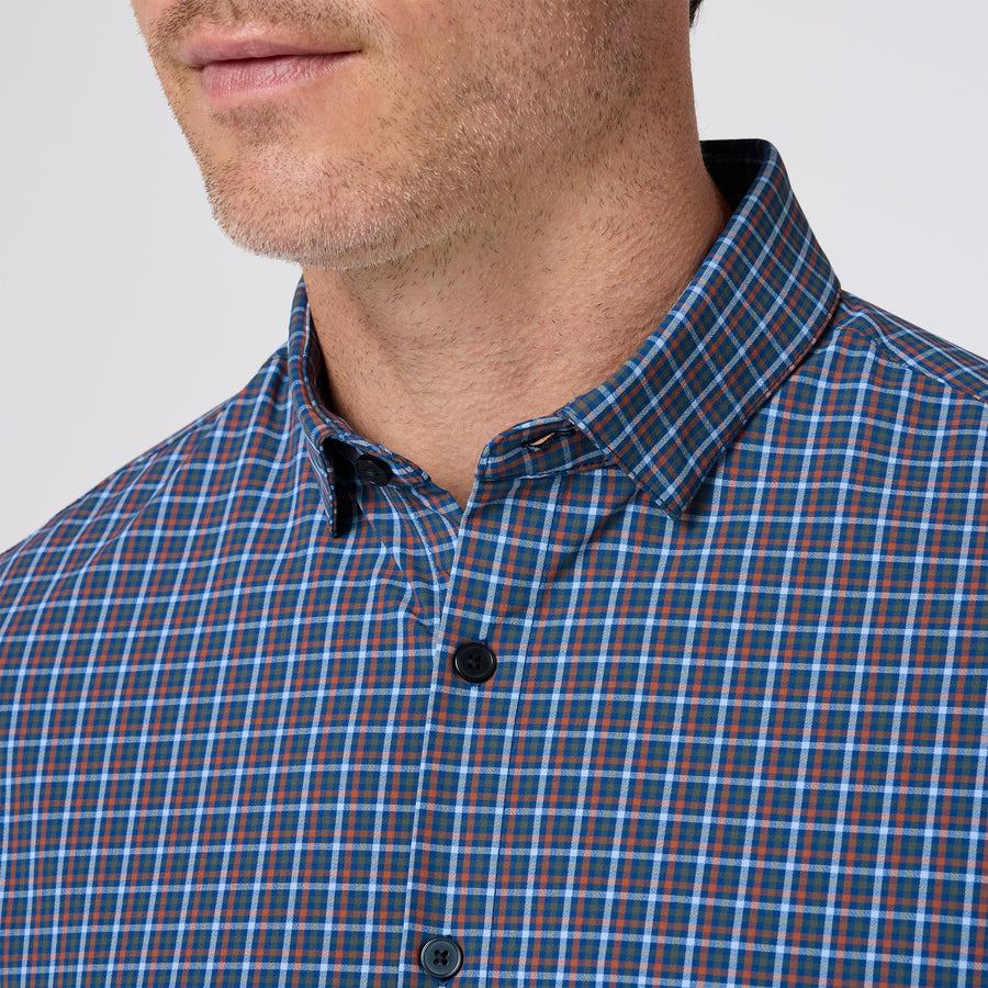 Leeward No-Tuck - Cobalt Doug Plaid