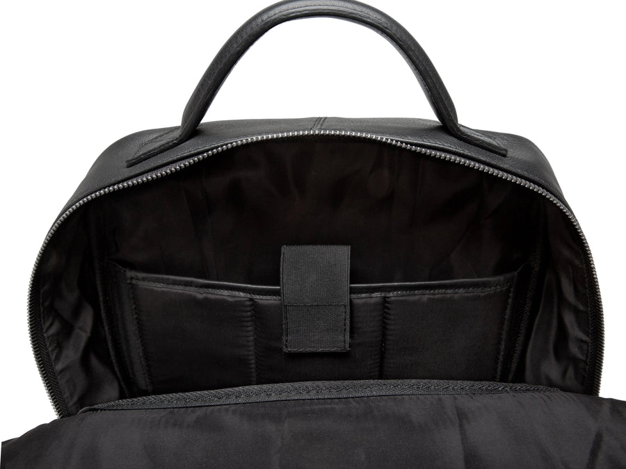 Nappa Backpack - Black