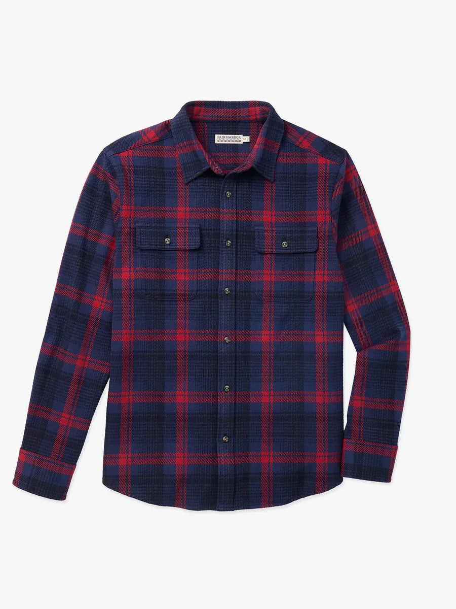Dunewood Flannel - Red Blue Plaid