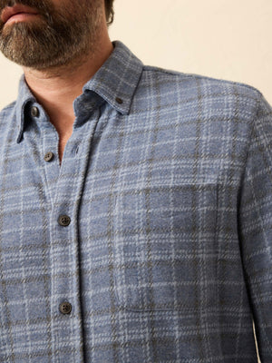 Legend Sweater Shirt - Castle Lake Plaid
