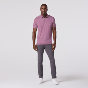 Versa Polo - Mulberry Stripe