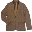 Load image into Gallery viewer, Inlet Knit Blazer - Winter Brown Melange

