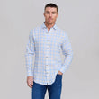 Load image into Gallery viewer, The Phoenix - Blue/Tan Plaid
