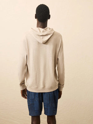 Sunwashed Slub Hoodie - Oat Plains Heather