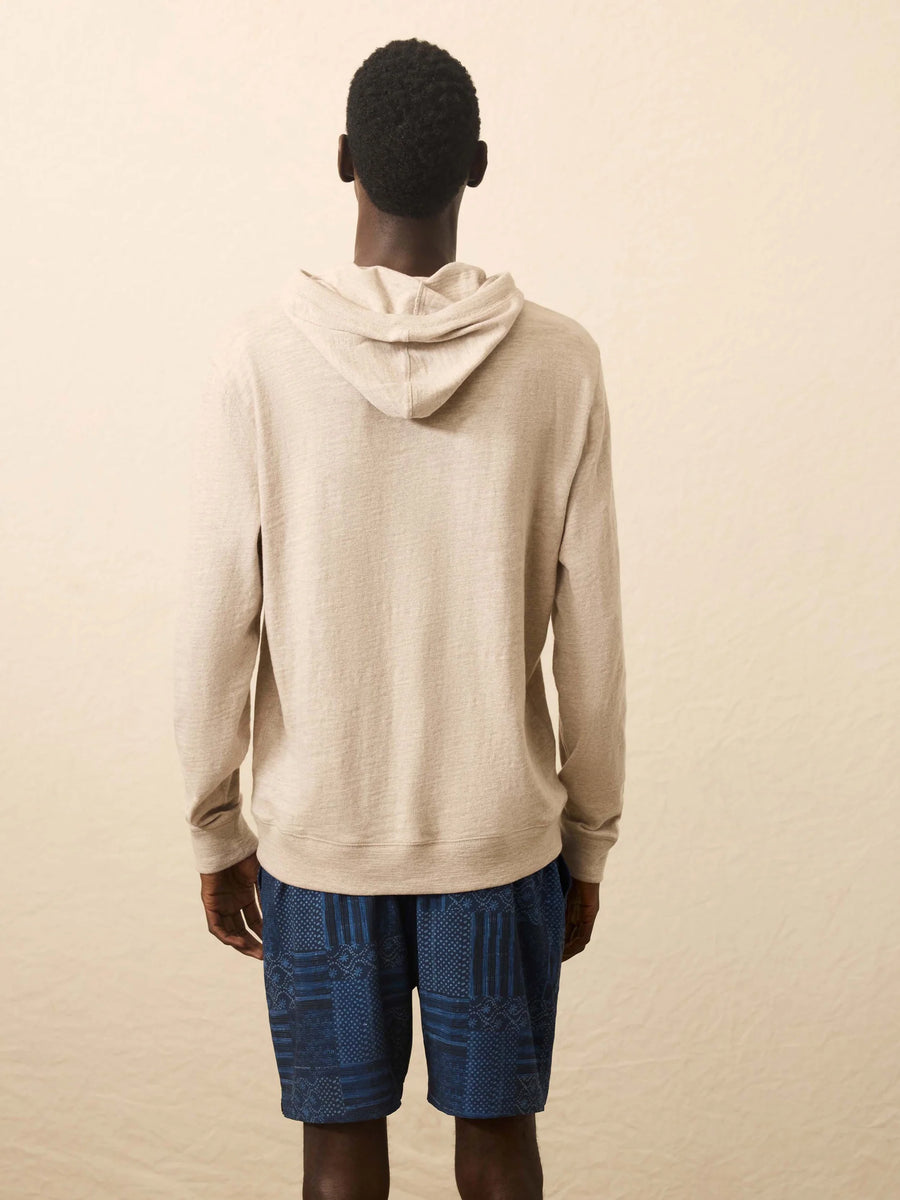 Sunwashed Slub Hoodie - Oat Plains Heather