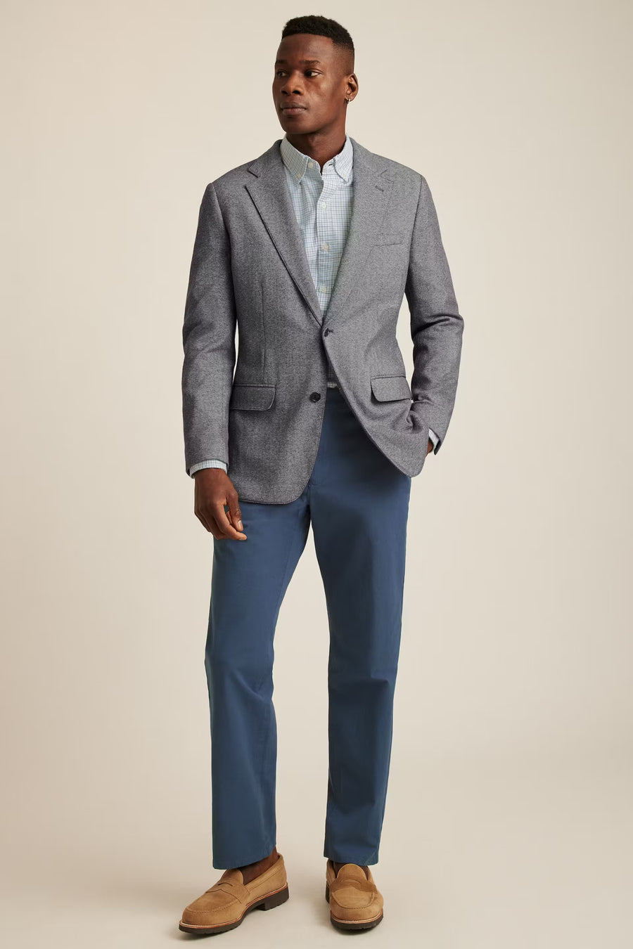 Jetsetter Knit Blazer - Navy