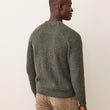 Load image into Gallery viewer, Inverness Crew Sweater - Green Gables Neps
