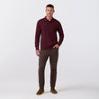Load image into Gallery viewer, Heritage Sweater Polo - Merlot
