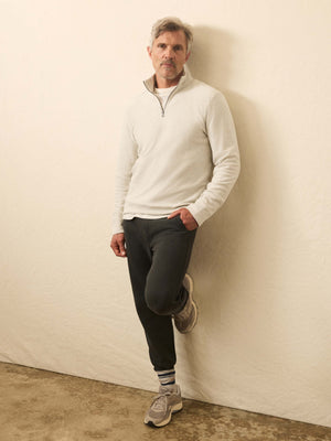 Textured Knit Quarter-Zip