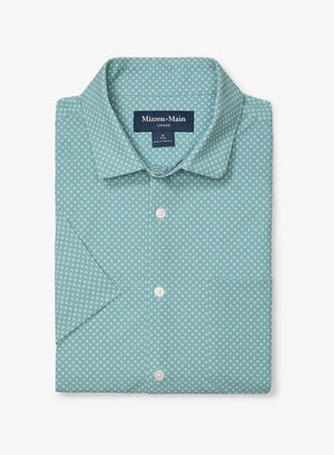 Leeward SS - Pale Blue Clover