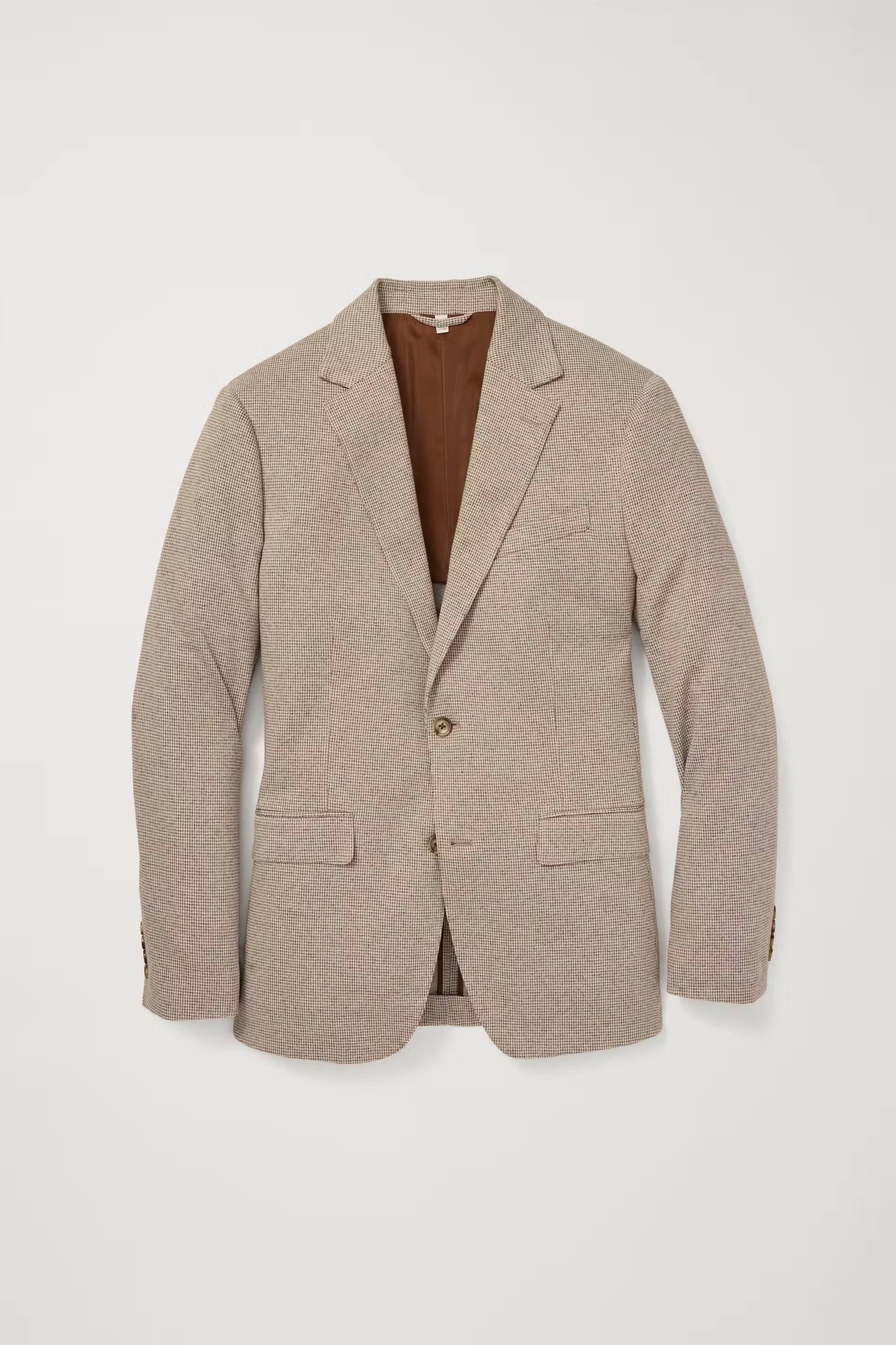 Jetsetter Knit Blazer - Chocolate Houndstooth – Phineas Gage