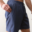 Load image into Gallery viewer, Sport &amp; Swim Short (6") - Navy/Blue Stripe
