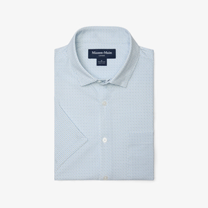 Leeward SS - White Geo Bloom