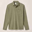 Load image into Gallery viewer, Coastal Wash LS Polo - Agave
