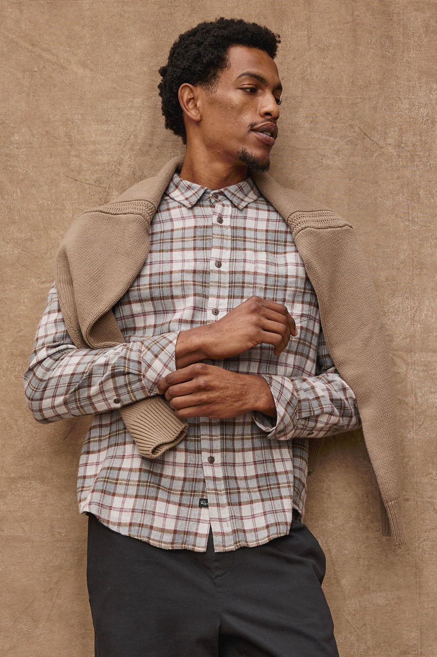 Lennox - Charcoal Autumn Melange