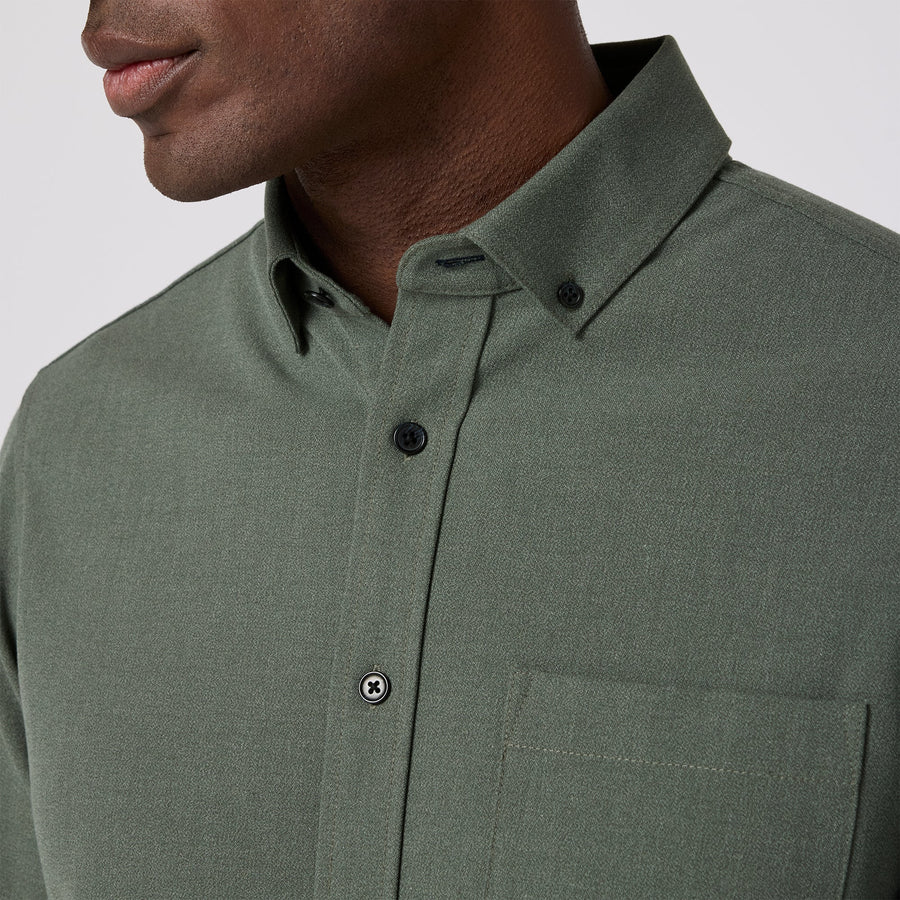 City Flannel - Olive Heather