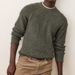 Load image into Gallery viewer, Inverness Crew Sweater - Green Gables Neps
