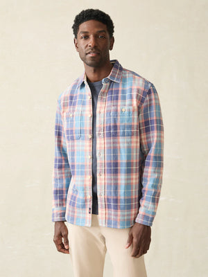 The Surf Flannel - Bristol Blue Plaid