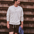 Load image into Gallery viewer, Luxe Jersey Henley - Oatmeal
