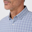 Load image into Gallery viewer, Leeward No-Tuck - Perry Blue Liam Plaid
