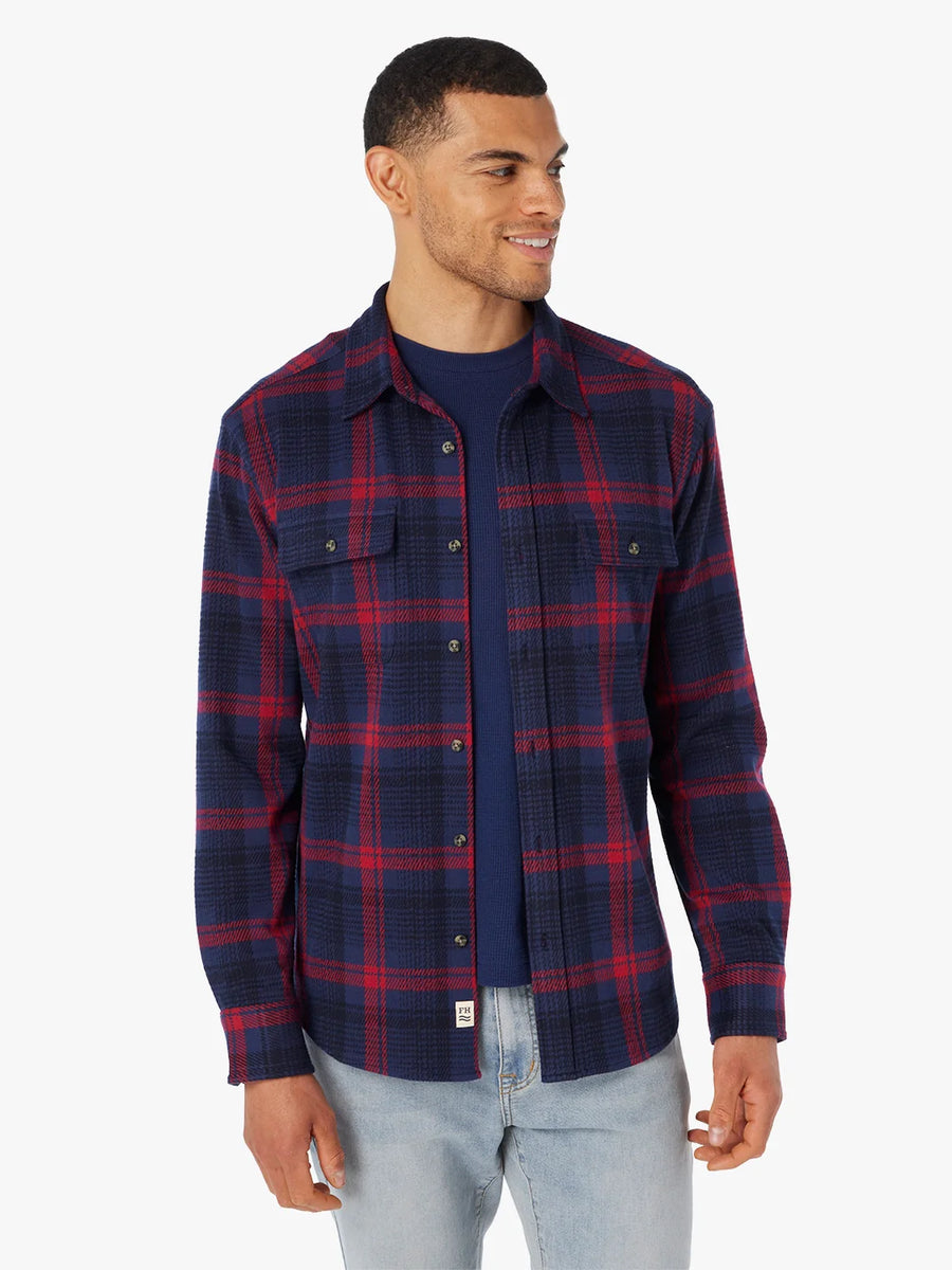 Dunewood Flannel - Red Blue Plaid