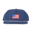Load image into Gallery viewer, American Flag Rope Hat
