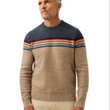 Load image into Gallery viewer, Donegal Crew Sweater - Twilight Sky Ombre
