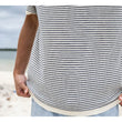 Load image into Gallery viewer, Seawell Beach Stripe Tee - Cream
