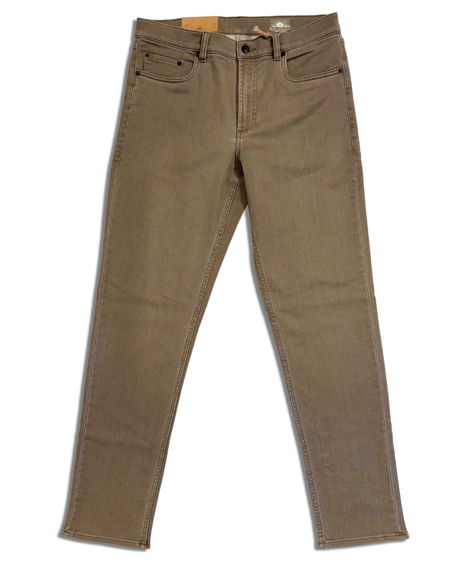 Stretch Terry 5-Pocket - Dark Rye
