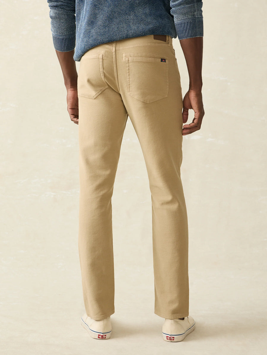 Stretch Terry 5 Pocket (32") - Desert Khaki