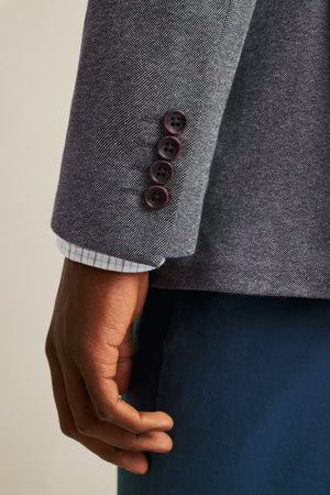 Jetsetter Knit Blazer - Navy