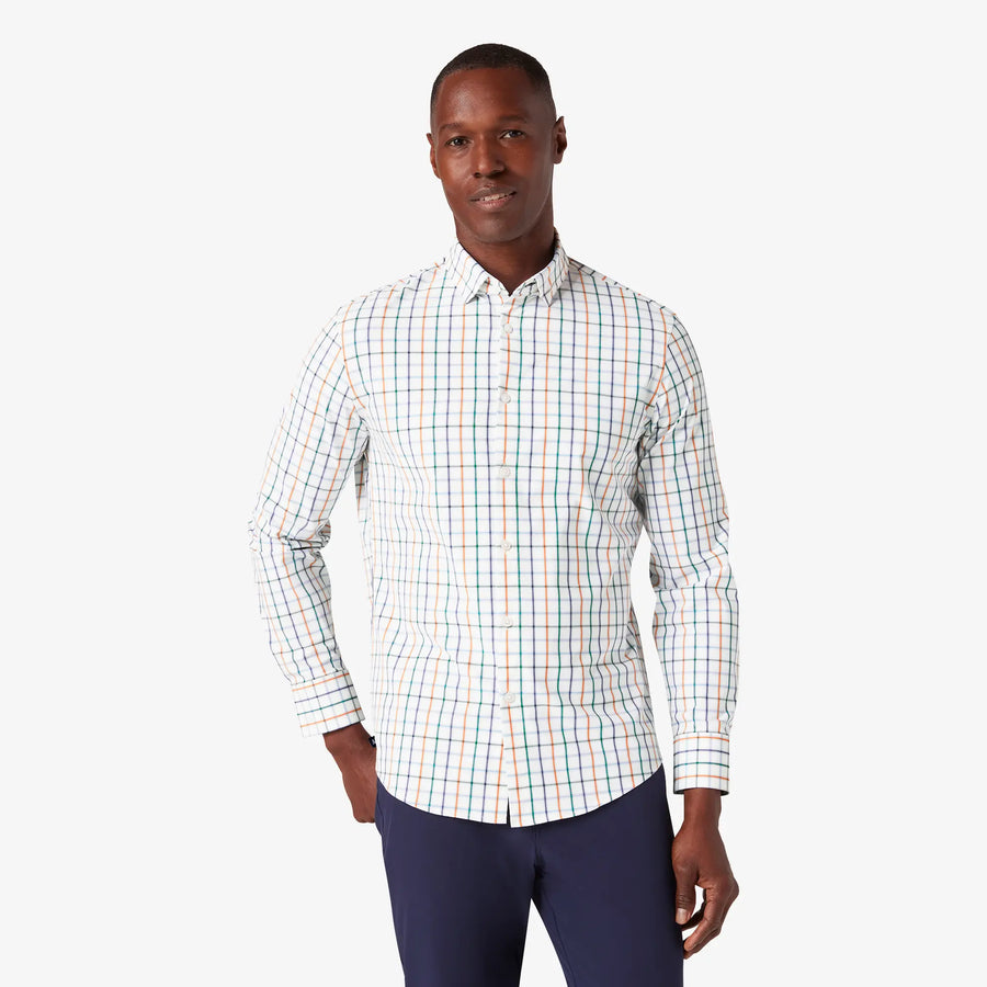 Leeward No Tuck - White Casita Plaid