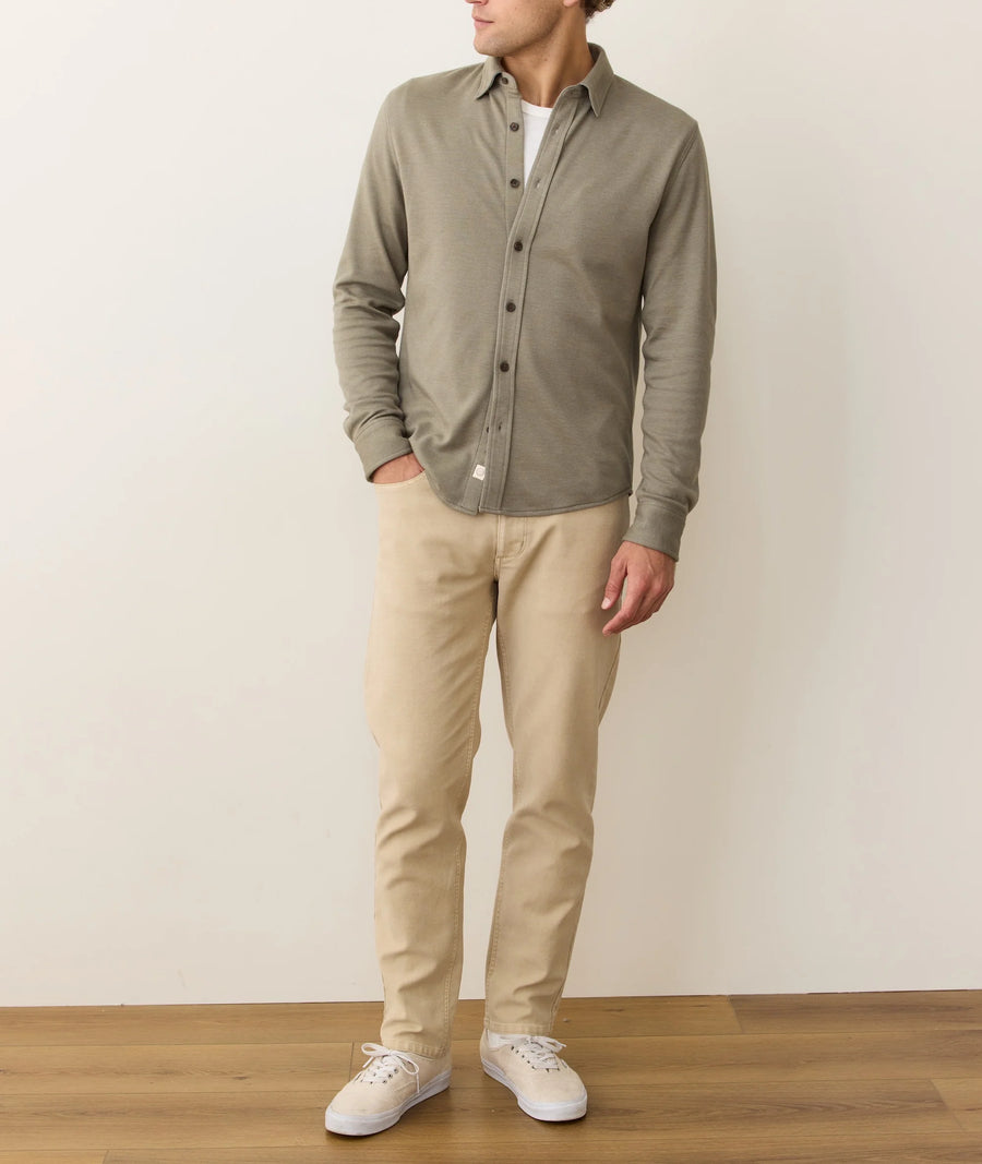 Pacifica Stretch Shirt - Vetiver