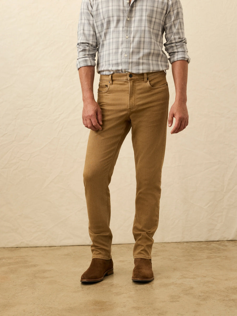 Stretch Terry 5-Pocket - Elk Brown