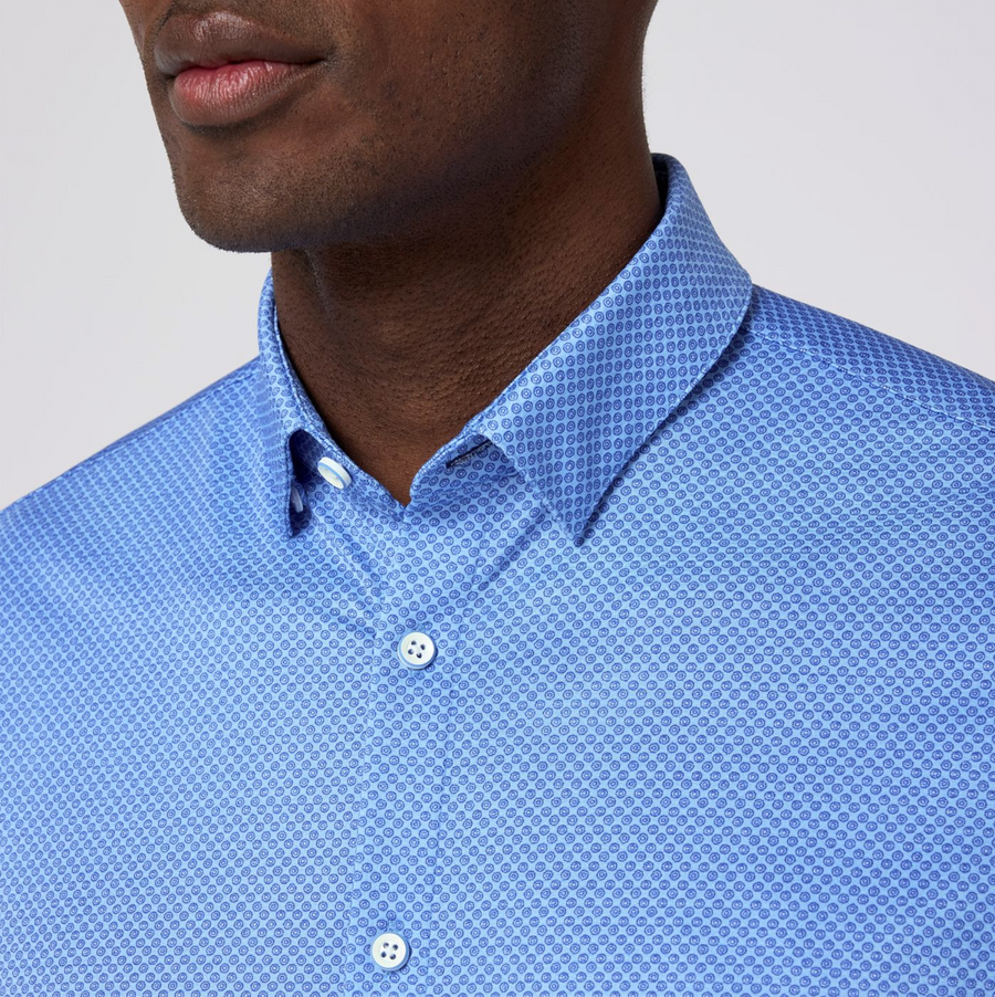 Halyard Shirt - Azure Blue