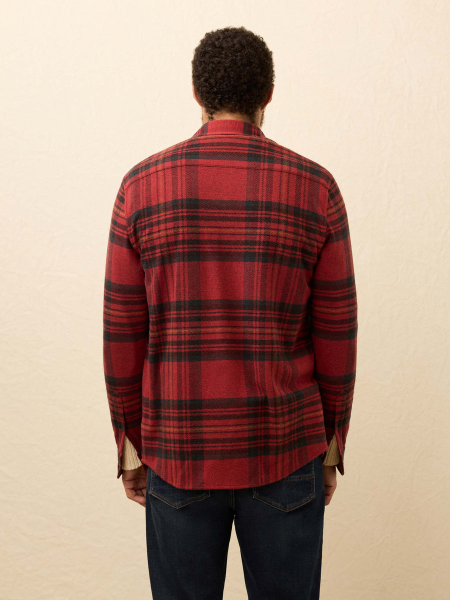 Legend Sweater Shirt - Red Cedar Plaid
